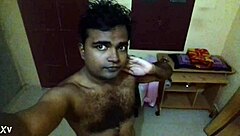 mayan mandev's shaved pussy or hairy? you decide in this nude solo