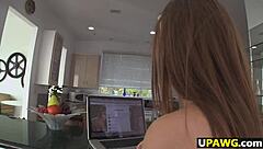 Dani Daniels Teases With Her Fat Bubble Ass Before Hardcore Assfucking