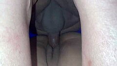 He massages legs, begs for pussy.