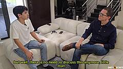 I agreed with my stepson to fuck my wife to keep my transsexual girlfriend quiet.