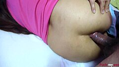 Intense outdoor anal with best friend ends in brutal cumshot inside