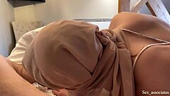 Shy Arab stepmom shares bed with son in hotel 😳