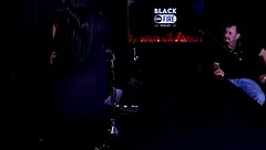 i got spanked by brunette but wanted more, asked presenter to show tits