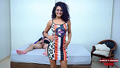 Beautiful Latina ElaHotwife Dares To Fuck Bareback With Eager Pervert's Monster Cock