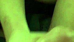 1st Time Prostate Play While Girlfriend Rubs My Big Hard Cock