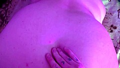 chubby couple enjoys dirty doggystyle session ending too fast