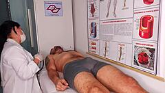 Erection Pops Up In Front Of The Nurse