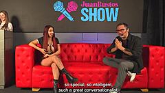 Big Tits Mexican Woman Fulfills Fantasy Of One Of Her Fans In Public Show