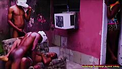 Slim Saida Bob Take Two Big Fat Cock in a Local Ghetto