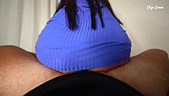 my friend's cheating girlfriend eliza evans gives me goodnight