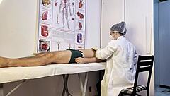 Does The Patient Get Hard During Nurse's Teasing Exam? Uncensored Rough Action Ensues
