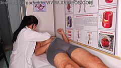 Erection Pops Up In Front Of The Nurse