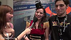 Bold Asian Teen Fionna Shows Big Tits At Ae Expo Chaturbate