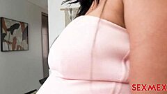 pregnant melany horny for cum in mouth