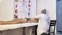 Does The Patient Get Hard During Nurse's Teasing Exam? Uncensored Rough Action Ensues