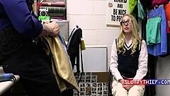 Kallie Taylor Punished As Shoplifter In Garage Submission