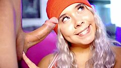 Valentina big-assed slut shows cock-sucking skills daily