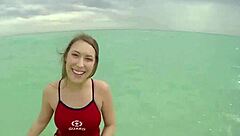 teen tits covered in cumshot outdoors