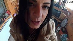 Cheating wife dances and plays with husband's friend while he's away