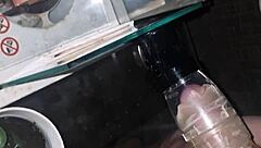 M4rkus77 Breeds His Fleshlight Handsfree In Public