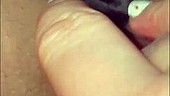 Virgin teen's first fingering orgasm