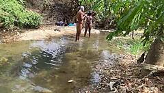 zainab embarks on an adventurous group banging session, deepthroating and choking on massive cocks