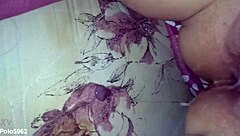 The argentinian milf wife, with big ass, asks for cum from the big cock in a cumshot scene.