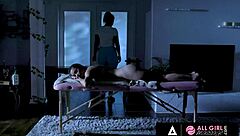 All girl massage with Candice Dare and Georgia Jones