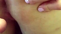 latina girlfriend gets ass fucked hard with anal creampie while washing clothes