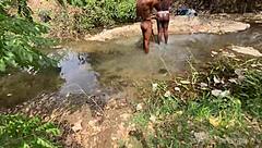 zainab embarks on an adventurous group banging session, deepthroating and choking on massive cocks