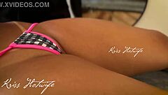 巴西黑发妹子比基尼挑逗按摩师