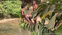 zainab embarks on an adventurous group banging session, deepthroating and choking on massive cocks