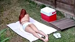 Neighbor fucks me while husband works