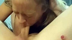 Couple Licks And Deepthroats In Amateur Milf Scene