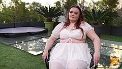 amandine gets fucked by two cocks in threesome