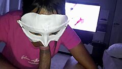 Hoje falei para ele senta que vou mamar gostoso no monster cock anal fuck doll