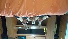 latina trans riding her new toy deep in her ass