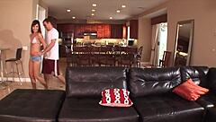 Audrianna Angel's fresh pussy gets fucked hard