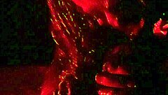 sexy blowjob with banana and oiled big cock