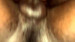 Ebony fat ass beauty squirting from big cock creampie?