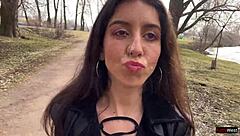 i want to walk through the park with cum on my face, dripping from sucking big cock in leather shoes