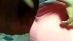 Horny kenyan crossdresser stripping and fingering gaping asshole
