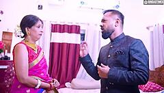 Husband shares his innocent wife with his friend full threesome movie