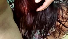 Moroccan wife cheats while husband sleeps for anal pleasure