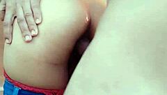 Hot Maid Anal Outdoors