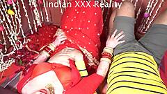 Desi Step Mom and Son in Hot Hindi Quickie, Tight Action?