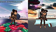 This couple's fantasy voyeur experience is a bubble of pleasure 😍