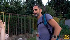 Hunt4k Guy Watches His GF Get Drilled By Stranger