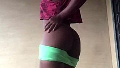 Crazybitch Loves To Twerk Her Sexy Big Ass Wherever She Is