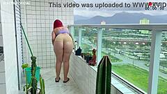 Latina Maid Provokes With Short Skirt And Perfect Ass In Voyeur Fetish Scene